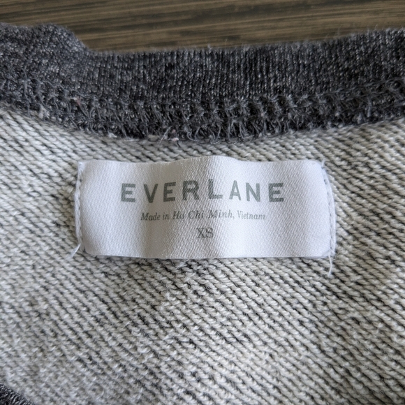 Everlane tunic sweatshirt in grey marled - Picture 2 of 2